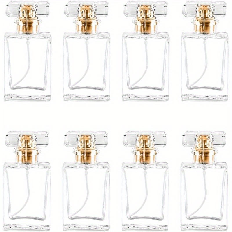 8pcs 30ml Glass Perfume Bottle - Luxury Skincare Packaging review and price