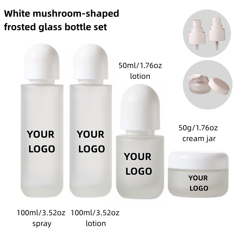 【Logo Custom】1Pcs Frosted Glas - Luxury Skincare Packaging review and price