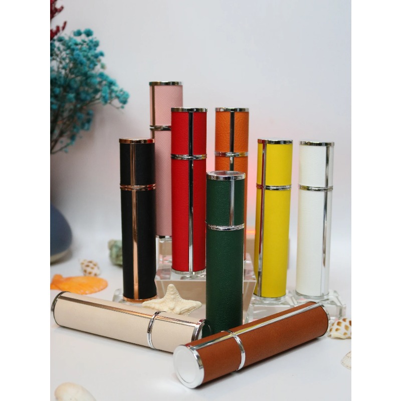 Luxury Leather Wrapped 10ml Gl - Luxury Skincare Samples review and price