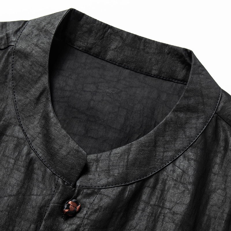 Real Silk 100% Collarless Shir - Luxury Skincare For Men review and price