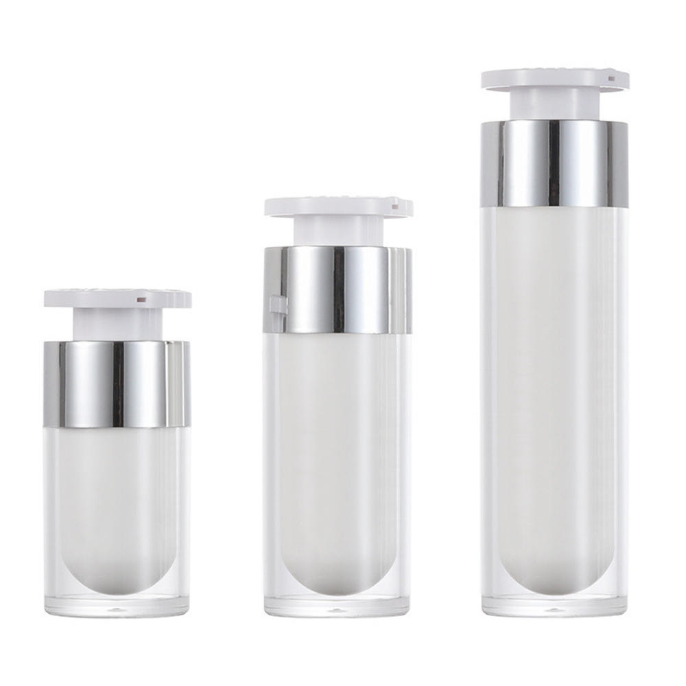 15/30/50ml Pearl White Acrylic - Luxury Skincare Packaging review and price