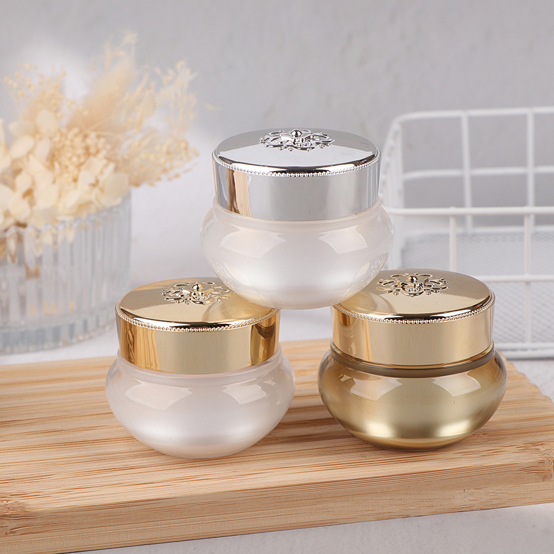 Acrylic Empty Travel Cream Jar - Luxury Skincare Packaging review and price