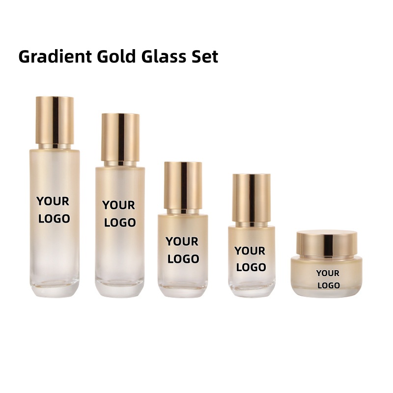 【Logo Custom】1Pcs Gradual Gold - Luxury Skincare Packaging review and price