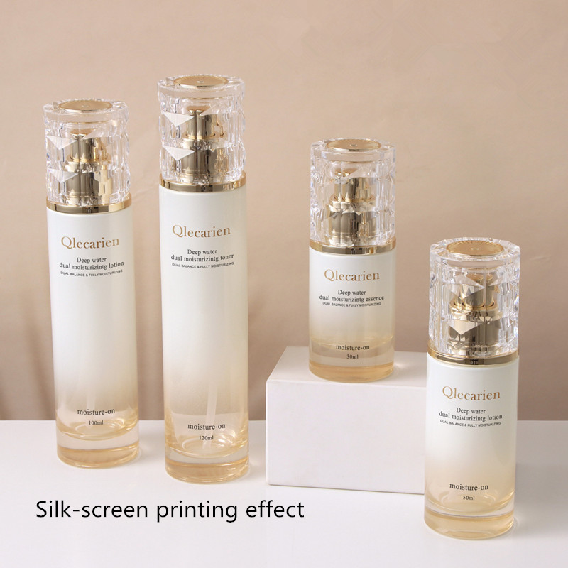 6pcs/pack 30g 50g Glass Cream  - Luxury Skincare Packaging review and price