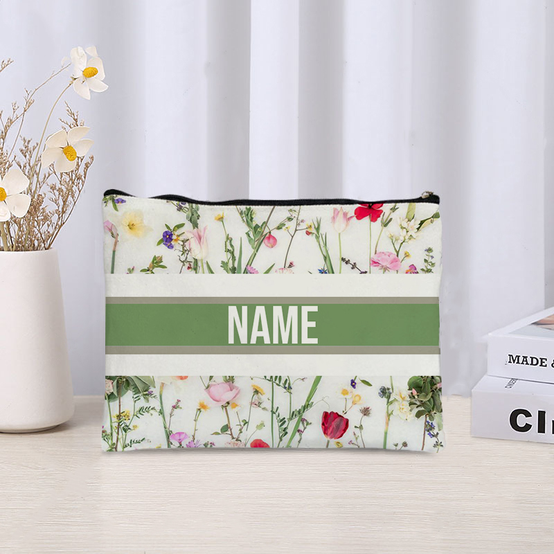 Custom Name Cosmetic Bag Trend - Luxury Skincare Samples review and price