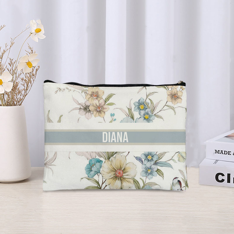 Custom Name Cosmetic Bag Trend - Luxury Skincare Samples review and price