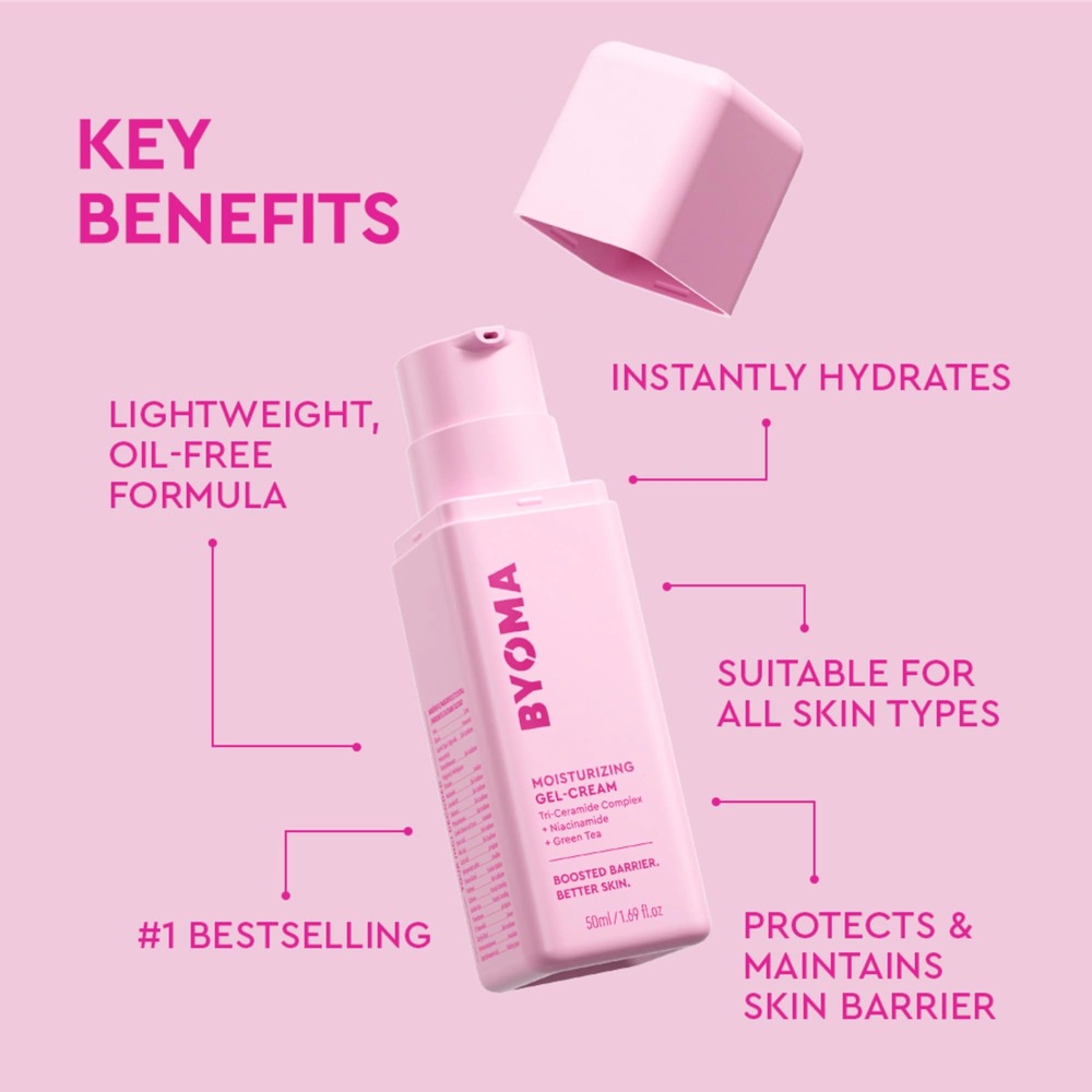 BYOMA Moisturizing Gel Cream T - Ceramide Complex Cream review and price
