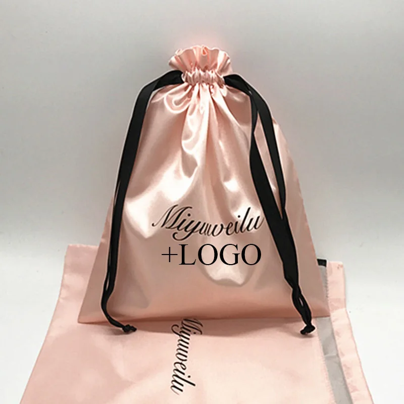 50PCS Luxury Satin Hair Pouch  - Luxury Skincare Packaging review and price