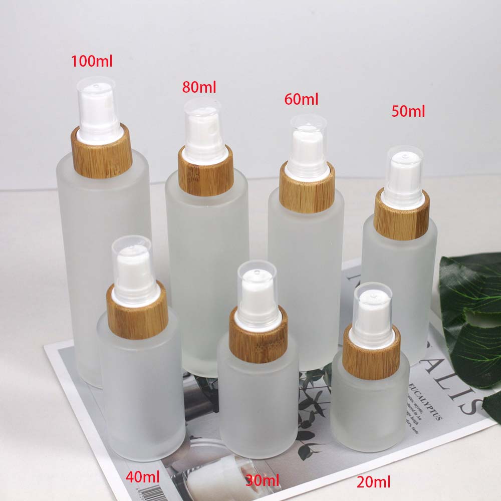 Natural Bamboo Perfume Bottle  - Luxury Skincare Packaging review and price
