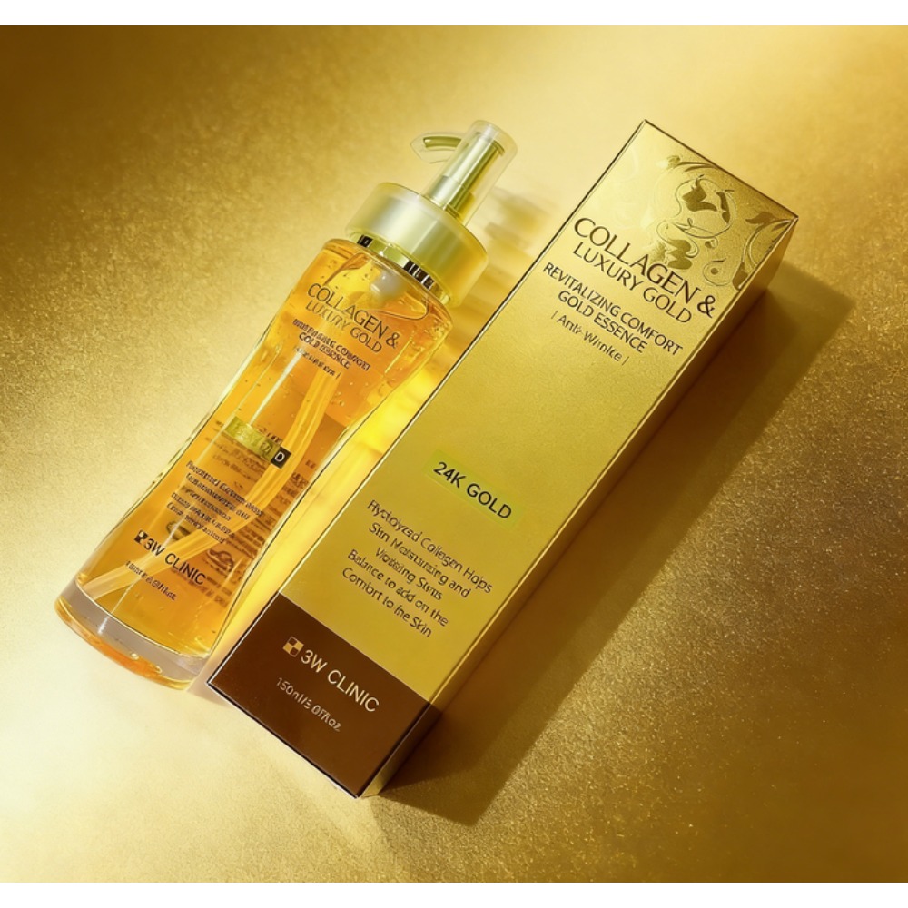 3WCLINIC Collagen & Luxury Gol - Luxury Skincare In Korea review and price